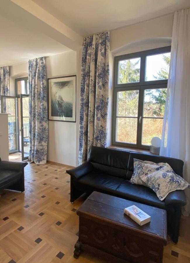 Apartamento Altes Pfarrhaus Papstdorf Exterior foto