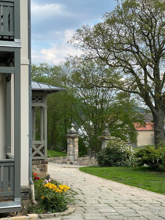 Apartamento Altes Pfarrhaus Papstdorf Exterior foto