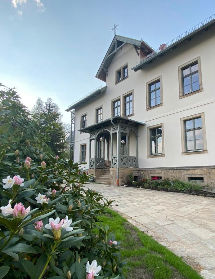 Apartamento Altes Pfarrhaus Papstdorf Exterior foto