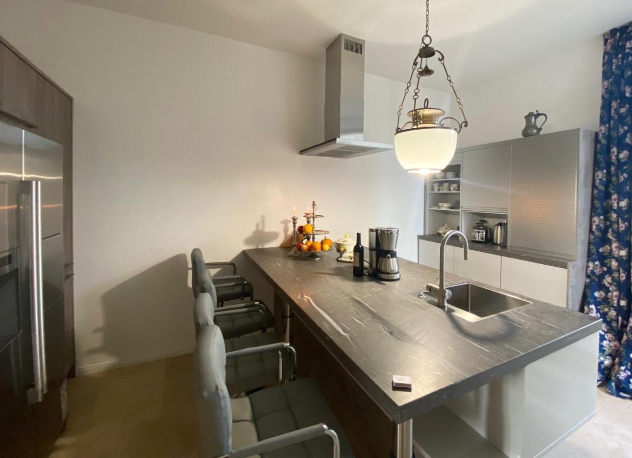 Apartamento Altes Pfarrhaus Papstdorf Exterior foto