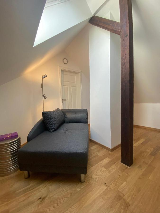 Apartamento Altes Pfarrhaus Papstdorf Exterior foto