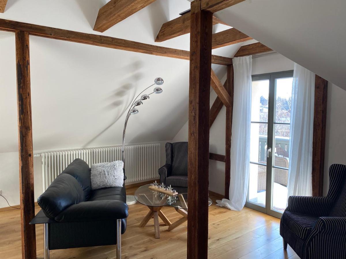 Apartamento Altes Pfarrhaus Papstdorf Exterior foto