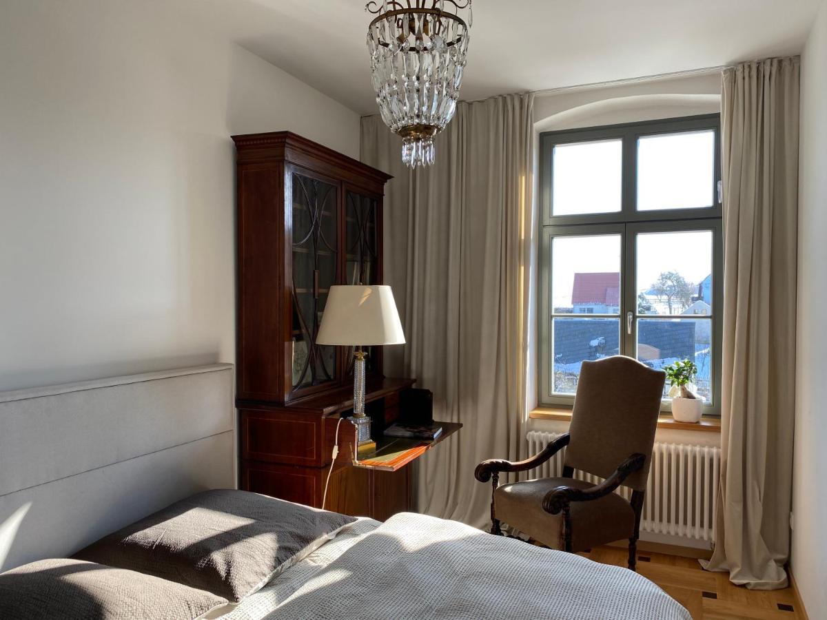 Apartamento Altes Pfarrhaus Papstdorf Exterior foto