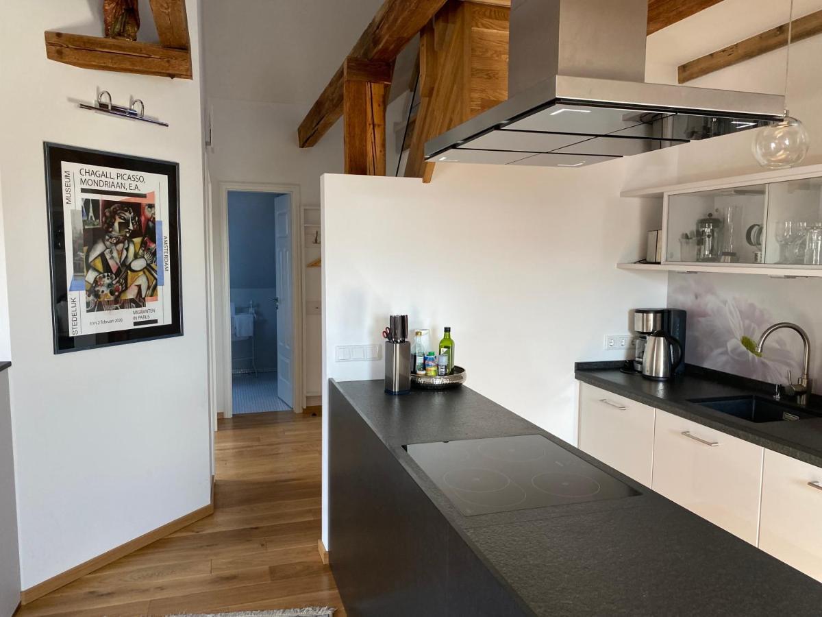 Apartamento Altes Pfarrhaus Papstdorf Exterior foto