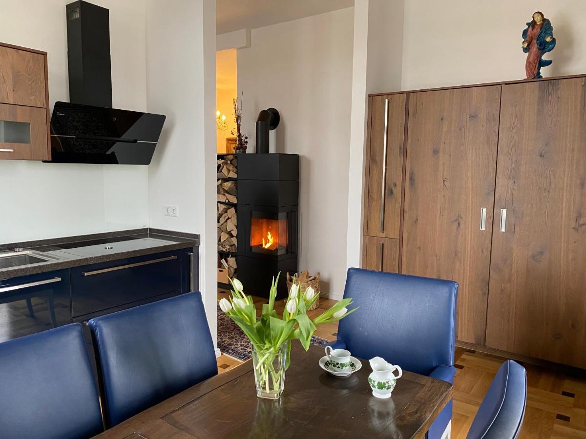 Apartamento Altes Pfarrhaus Papstdorf Exterior foto