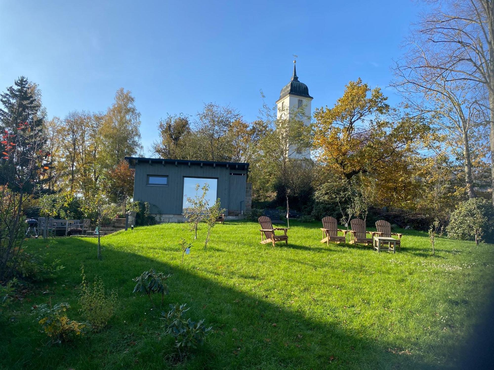Apartamento Altes Pfarrhaus Papstdorf Exterior foto
